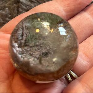Scenic Quartz Crystal Sphere